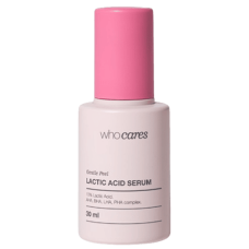 Незмивна сироватка-пілінг із молочною кислотою WhoCares Gentle Peel Lactic Acid Serum